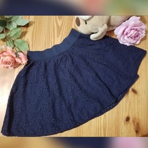 Pick 5 📦 Navy Blue Lace Skirt